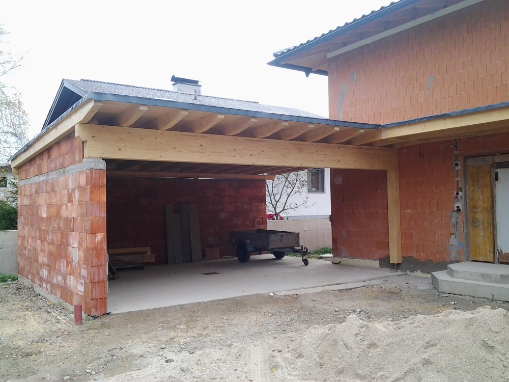 Carport / Garage Salzburg / Braunau HOLZBAU KOASA Pölzleitner Michael
