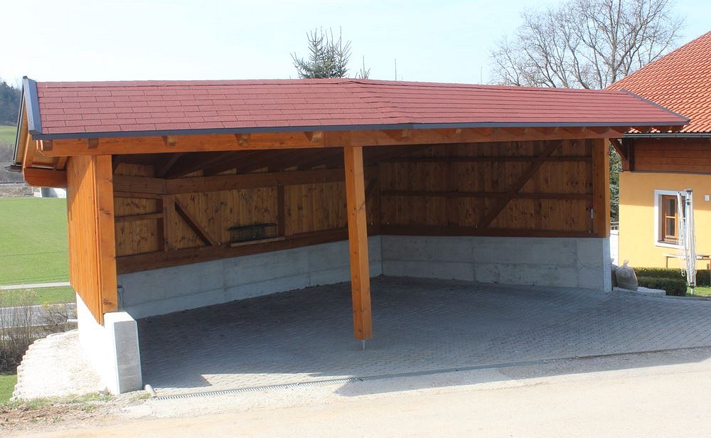 Carport / Garage Salzburg / Braunau HOLZBAU KOASA Pölzleitner Michael